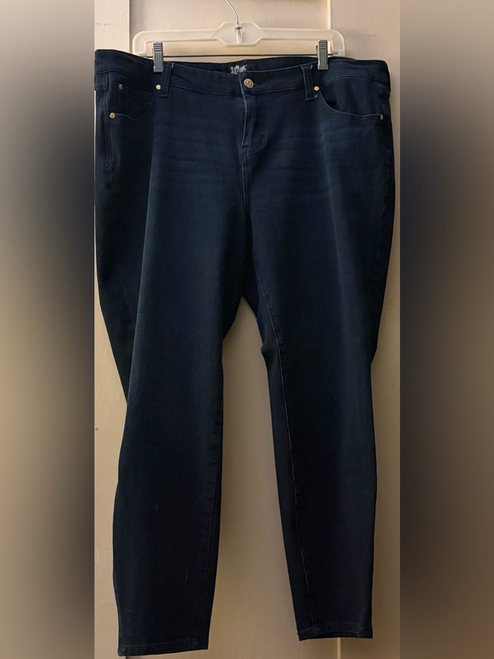Celebrity Pink Body Sculpt Dark Wash Ankle Skinny Jeans 18